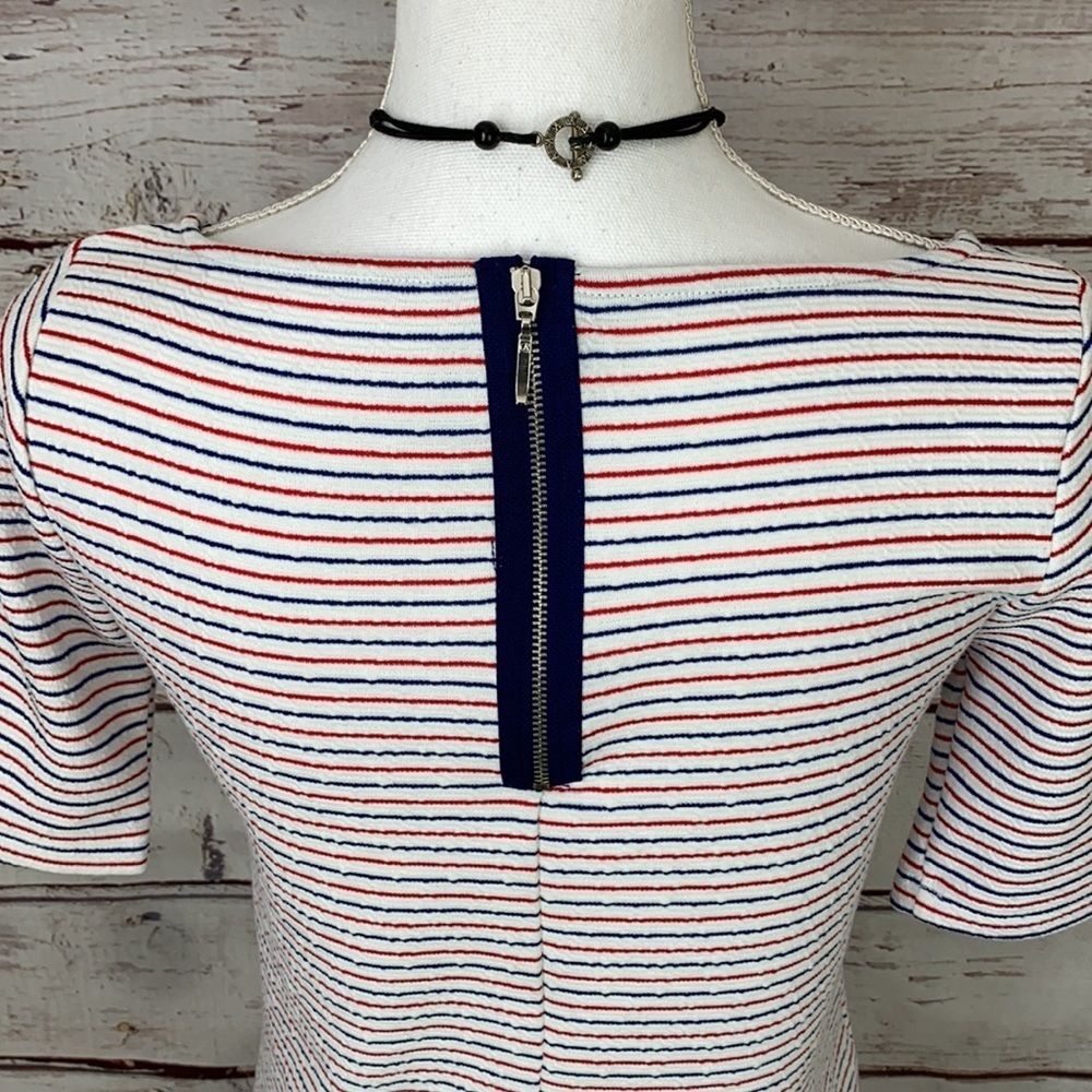Large Red,Wht & Blue Dress Large - Picture 4 of 11